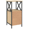 Stella Homewares Bedside Cabinets 2 pcs Sonoma Oak 34x35.5x70 cm Engineered Wood