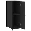 Stella Homewares Bedside Cabinets 2 pcs Black 32x42x80 cm Engineered Wood