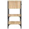 Stella Homewares Bedside Cabinets 2 pcs Sonoma Oak 34x36x70 cm Engineered Wood