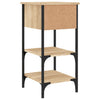 Stella Homewares Bedside Cabinets 2 pcs Sonoma Oak 34x36x70 cm Engineered Wood