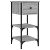 Stella Homewares Bedside Cabinets 2 pcs Grey Sonoma 34x36x70 cm Engineered Wood
