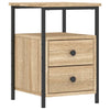 Stella Homewares Bedside Cabinets 2 pcs Sonoma Oak 34x35.5x50 cm Engineered Wood