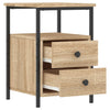 Stella Homewares Bedside Cabinets 2 pcs Sonoma Oak 34x35.5x50 cm Engineered Wood
