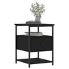 Stella Homewares Bedside Cabinets 2 pcs Black 40x42x56 cm Engineered Wood