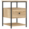 Stella Homewares Bedside Cabinets 2 pcs Sonoma Oak 40x42x56 cm Engineered Wood