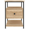 Stella Homewares Bedside Cabinets 2 pcs Sonoma Oak 40x42x56 cm Engineered Wood