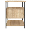 Stella Homewares Bedside Cabinets 2 pcs Sonoma Oak 40x42x56 cm Engineered Wood