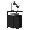 Stella Homewares Bedside Cabinets 2 pcs Black 40x42x60 cm Engineered Wood