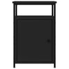 Stella Homewares Bedside Cabinets 2 pcs Black 40x42x60 cm Engineered Wood