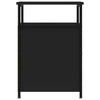 Stella Homewares Bedside Cabinets 2 pcs Black 40x42x60 cm Engineered Wood