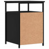 Stella Homewares Bedside Cabinets 2 pcs Black 40x42x60 cm Engineered Wood