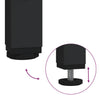 Stella Homewares Bedside Cabinets 2 pcs Black 40x42x60 cm Engineered Wood