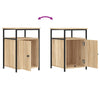 Stella Homewares Bedside Cabinets 2 pcs Sonoma Oak 40x42x60 cm Engineered Wood
