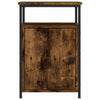 Stella Homewares Bedside Cabinets 2 pcs Smoked Oak 40x42x60 cm Engineered Wood