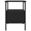 Stella Homewares Bedside Cabinets 2 pcs Black 34x36x50 cm Engineered Wood