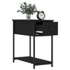 Stella Homewares Bedside Cabinets 2 pcs Black 30x60x60 cm Engineered Wood