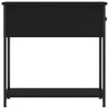 Stella Homewares Bedside Cabinets 2 pcs Black 30x60x60 cm Engineered Wood