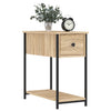 Stella Homewares Bedside Cabinets 2 pcs Sonoma Oak 30x60x60 cm Engineered Wood
