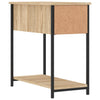 Stella Homewares Bedside Cabinets 2 pcs Sonoma Oak 30x60x60 cm Engineered Wood