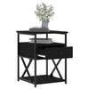Stella Homewares Bedside Cabinets 2 pcs Black 40x42x55 cm Engineered Wood