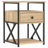 Stella Homewares Bedside Cabinets 2 pcs Sonoma Oak 40x42x55 cm Engineered Wood