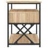 Stella Homewares Bedside Cabinets 2 pcs Sonoma Oak 40x42x55 cm Engineered Wood