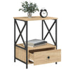 Stella Homewares Bedside Tables 2 pcs Sonoma Oak 50x41x65 cm Engineered Wood