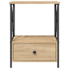 Stella Homewares Bedside Tables 2 pcs Sonoma Oak 50x41x65 cm Engineered Wood