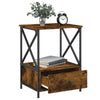 Stella Homewares Bedside Tables 2 pcs Smoked Oak 50x41x65 cm Engineered Wood