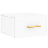 Stella Homewares Wall-mounted Bedside Cabinet White 35x35x20 cm