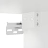 Stella Homewares Wall Cabinet White 60x31x60 cm Engineered Wood