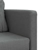 Stella Homewares Floor Sofa Bed 2-in-1 Dark Grey 112x174x55 cm Fabric