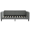 Stella Homewares Day Bed without Mattress Dark Grey 90x190 cm Fabric