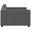 Stella Homewares Day Bed without Mattress Dark Grey 90x190 cm Fabric