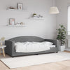 Stella Homewares Day Bed without Mattress Dark Grey 90x190 cm Fabric