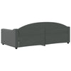 Stella Homewares Day Bed without Mattress Dark Grey 90x190 cm Fabric