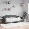 Stella Homewares Day Bed without Mattress Dark Grey 90x190 cm Fabric