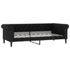 Stella Homewares Day Bed without Mattress Black 90x190 cm Faux Leather