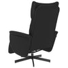 Stella Homewares Massage Recliner Chair with Footrest Black Faux Leather