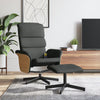 Stella Homewares Massage Recliner Chair with Footstool Dark Grey Fabric