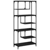 Stella Homewares Bookcase Black 81x36x176 cm Engineered Wood
