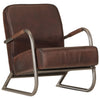 Stella Homewares Sofa Chair Brown Real Leather