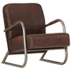 Stella Homewares Sofa Chair Brown Real Leather