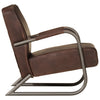 Stella Homewares Sofa Chair Brown Real Leather
