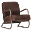 Stella Homewares Sofa Chair Brown Real Leather