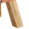 Stella Homewares Bench Multicolour 160 cm Chindi Fabric and Solid Wood Mango