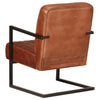 Stella Homewares Sofa Chair Brown Real Leather