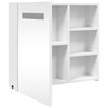 Stella Homewares Bathroom Mirror Cabinet with LED Light White 60x13x52 cm