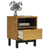 Stella Homewares Bedside Cabinet FLAM 40x35x50 cm Solid Wood Pine
