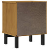 Stella Homewares Bedside Cabinet FLAM 40x35x50 cm Solid Wood Pine